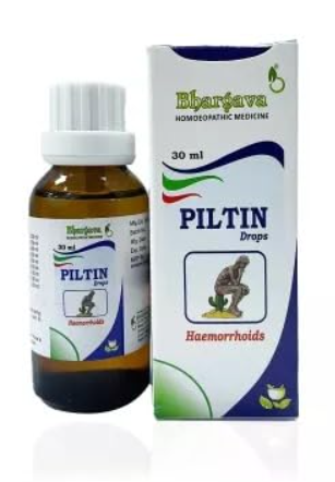Bhargava Piltin Drops – Homeopathic Remedy for Bleeding Piles and Constipation