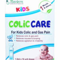 Bhargava Colic Care Drops 1 Month & Above – Homeopathic Relief for Infant Colic and Gas