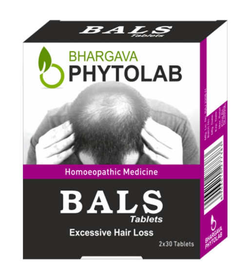 Bhargava Bals Tablet – Homeopathic Remedy for Hair Fall and Dandruff