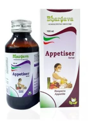Bhargava Appetiser Syrup – Homeopathic Remedy for Digestion and Appetite Boost