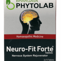 Bhargava Neuro-Fit Forte Tablets – Homeopathic Remedy for Calmness and Nerve Health