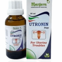 Bhargava Utronin Oral Drops – Homeopathic Remedy for Uterine Fibroids and Bleeding