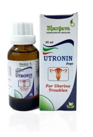 Bhargava Utronin Oral Drops – Homeopathic Remedy for Uterine Fibroids and Bleeding