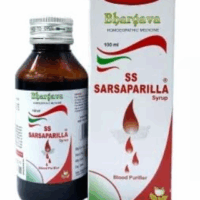 Bhargava S S Sarsaparilla Syrup – Homeopathic Blood Purifier for Healthy and Clear Skin