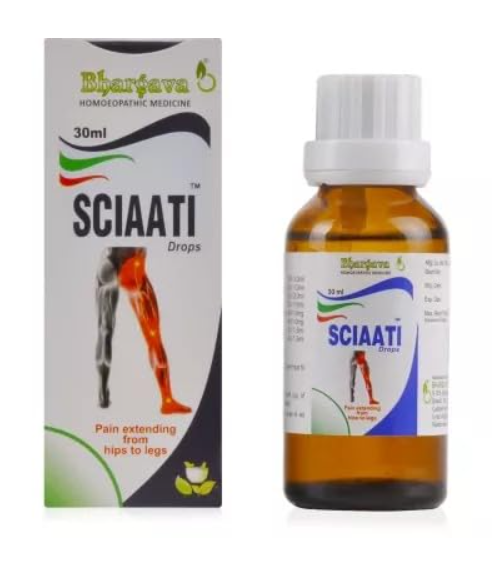 Bhargava Sciaati Drops – Homeopathic Remedy for Sciatica and Nerve Pain