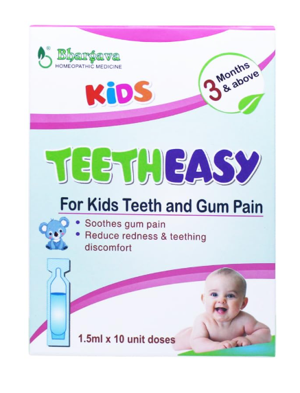 Bhargava Teeth Easy – Homeopathic Remedy for Teething Pain Relief in Children