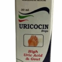 Bhargava Uricocin Oral Drops – Homeopathic Remedy for High Uric Acid and Gout Relief