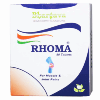 Bhargava Rhoma Tablets – Homeopathic Remedy for Joint Pain and Inflammation