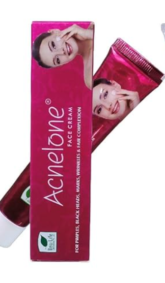 New Life Acnelone Face Cream for acne treatment, oil control and clear skin