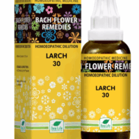 New Life Bach Flower Larch 30 remedy for confidence and overcoming self-doubt