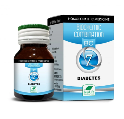 New Life Bio Combination No.7 Diabetes for glucose support and metabolic health
