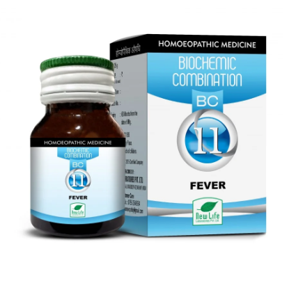 New Life Bio Combination No.11 Fever tablets for natural fever relief