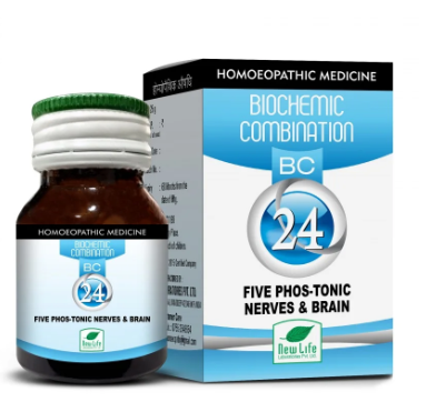 New Life Bio Combination No.24 Fivephos Tonic for nerves, brain and general vitality