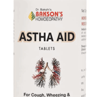 Bakson’s Astha Aid Tablets for cough relief and bronchial support