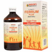 Bakson’s Ferrum Plus Iron Tonic for natural iron support and energy