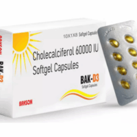Bakson Bak D3 Capsules – Vitamin D3 supplement for strong bones and immunity