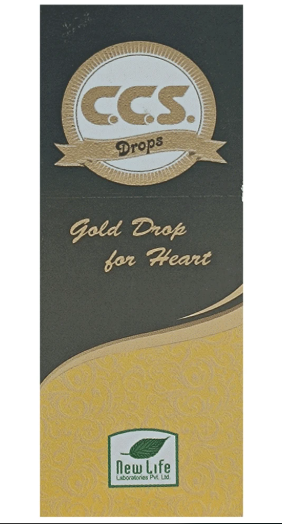 New Life C.C.S. Gold Drops For Heart cardiac support supplement