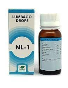 New Life NL-1 Lumbago Drops for lower back pain relief