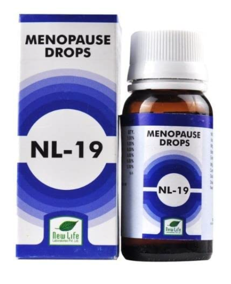 New Life NL 19 Menopause Drops for menopause relief and emotional balance