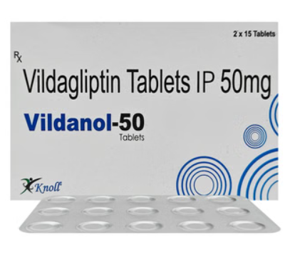 Gliptin V 50mg Tablets for Type 2 diabetes and blood sugar control