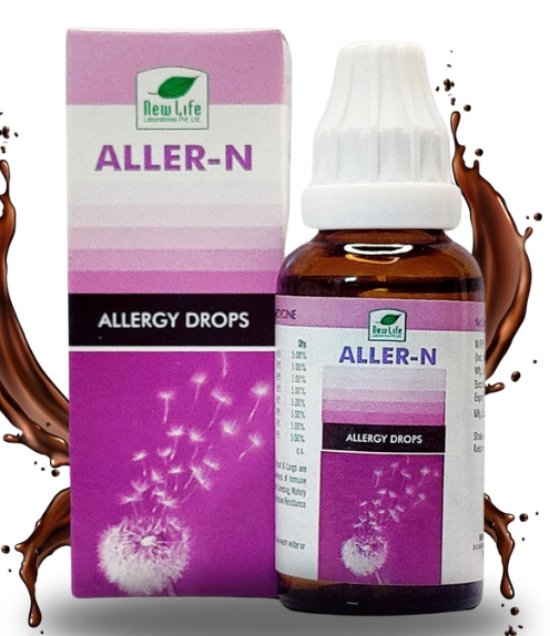 New Life Aller-N Drops for allergy relief and respiratory comfort
