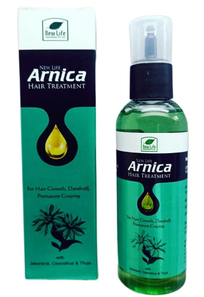 New Life Arnica Hair Treatment for hair fall and dandruff control