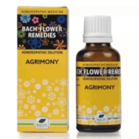 New Life Bach Flower Agrimony 30 for emotional balance and hidden worry relief