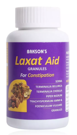 Bakson’s Laxat Aid Granules for constipation relief and digestive health