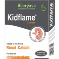 Bhargava Kidflame Tablets – Homeopathic Remedy for Urinary Tract and Kidney Health