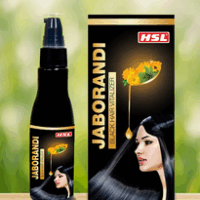 Haslab Jaborandi Black Hair Vitalizer bottle – natural homeopathic hair tonic for hair fall, dandruff & greying prevention