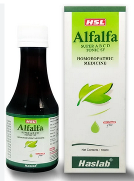 Haslab Alfalfa Super SF Tonic – Natural Health & Energy Restorative