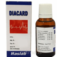 Haslab Diacard Drop – Homeopathic Heart Tonic for Cardiac Support and Palpitations