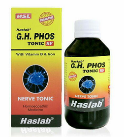 Haslab G.H. Phos Tonic SF – Sugar-Free Homoeopathic Tonic for Nerves and General Health
