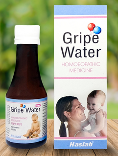 Haslab Gripe Water Tonic – Natural Homeopathic Remedy for Infant Digestion and Colic Relief