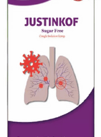 Haslab Justinkof SF Cough Syrup Bottle and Packaging