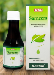 Haslab Sarneem Tonic – Natural Homeopathic Tonic for Acne, Pimples, and Skin Care