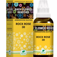 New Life Bach Flower Rock Rose 30 for panic relief and emotional stability