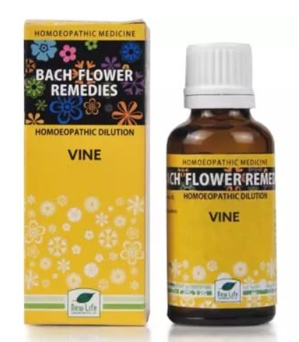 New Life Bach Flower Vine 30 for anger control and emotional balance