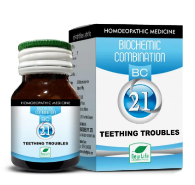 New Life Bio Combination No. 21 Teething Troubles for healthy dentition and digestion support