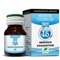 New Life Bio Combination No.16 Nervous Exhaustion tablets for fatigue and nerve support