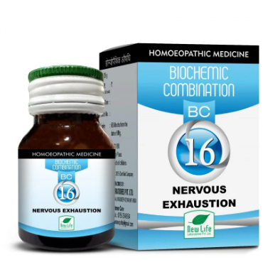 New Life Bio Combination No.16 Nervous Exhaustion tablets for fatigue and nerve support