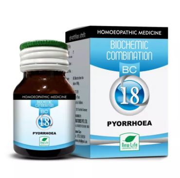 New Life Bio Combination No.18 Pyorrhoea for gum strength and oral wellness