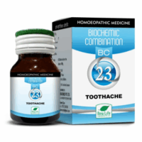 New Life Bio Combination No.23 Toothache for tooth pain and gum swelling relief