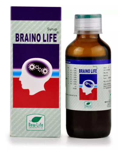 New Life Braino Life Syrup for memory, concentration and mental wellness