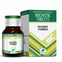 New Life Calcarea Fluorica Biochemic Tablet 12X for varicose veins and ligament support