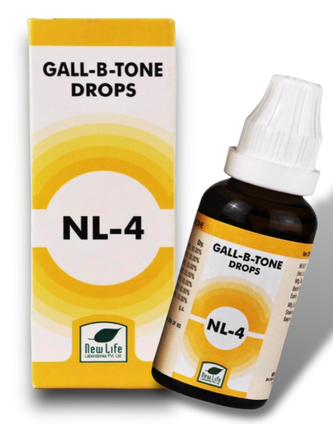 New Life NL-4 Gall-B-Tone Drops for liver and digestive support