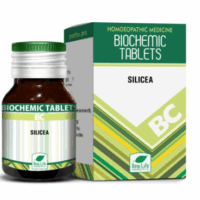 New Life Silicea Biochemic Tablets 6X for immunity and skin healing