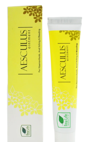 New Life Aesculus Ointment for haemorrhoids, itching and bleeding