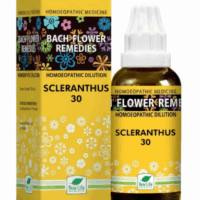 New Life Bach Flower Scleranthus 30 for indecision and mental clarity