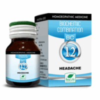 New Life Bio Combination No.12 Headache tablets for heat and stress-related headaches